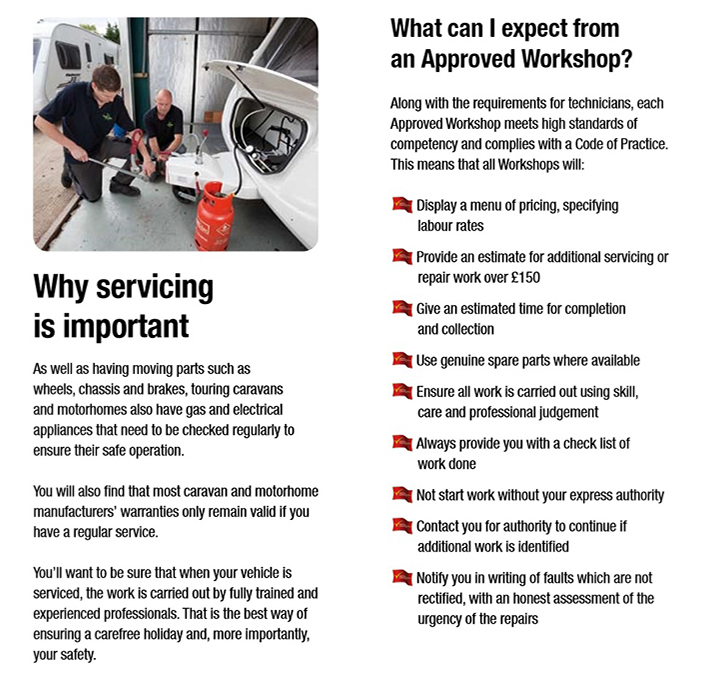 Why have your van serviced by an approved workshop scheme member part 